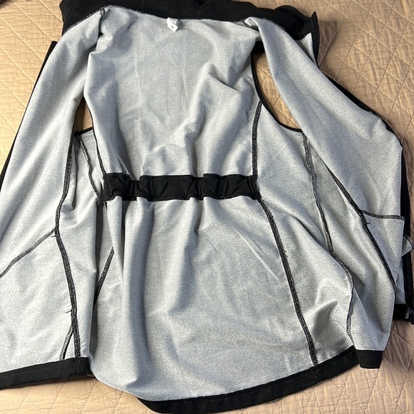 🔻NWOT Glyder Black Moxie Hooded Zip-Up Vest Size Large - Picture 10 of 13